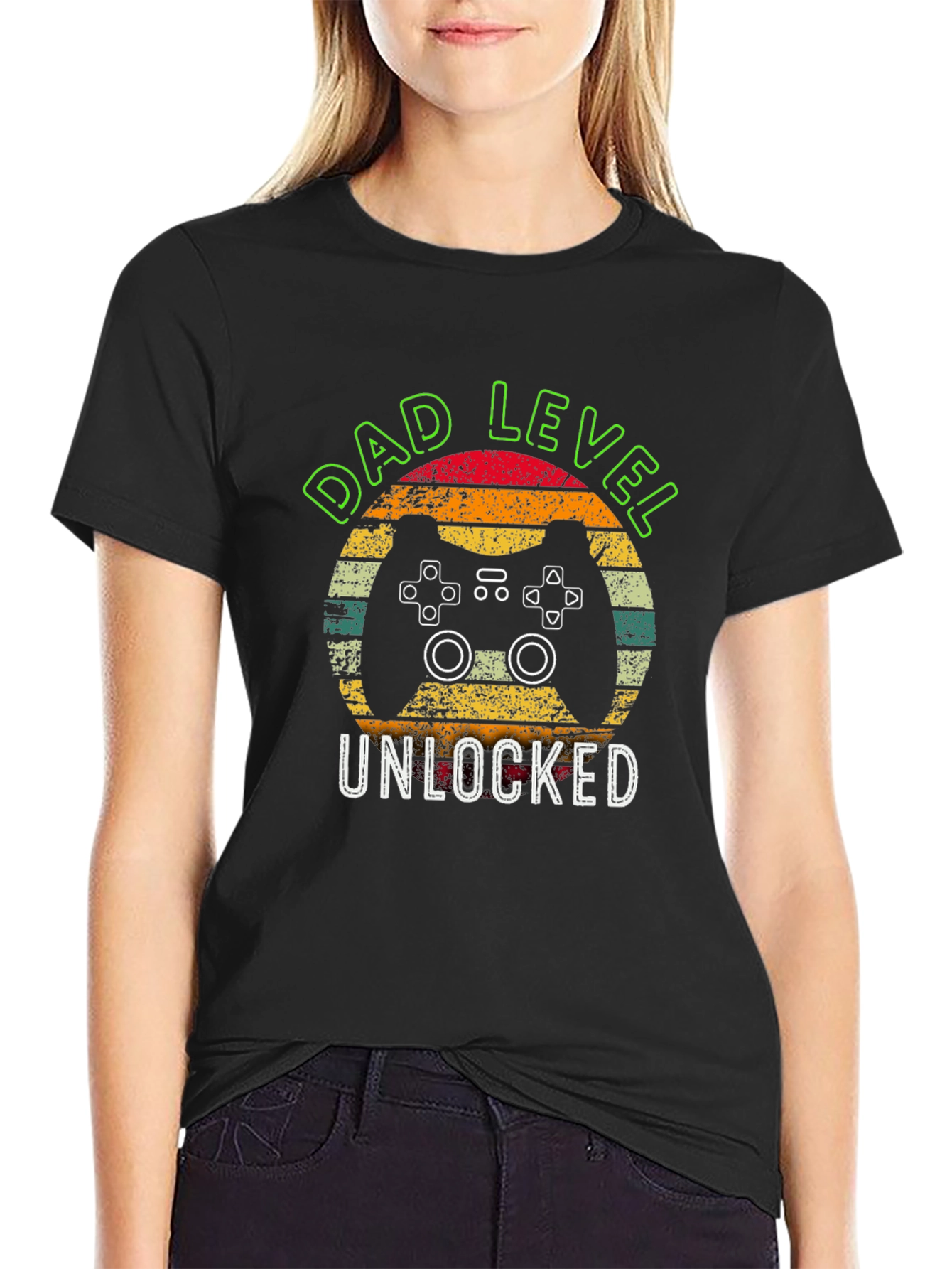 Dad Level Unlocked T-Shirt