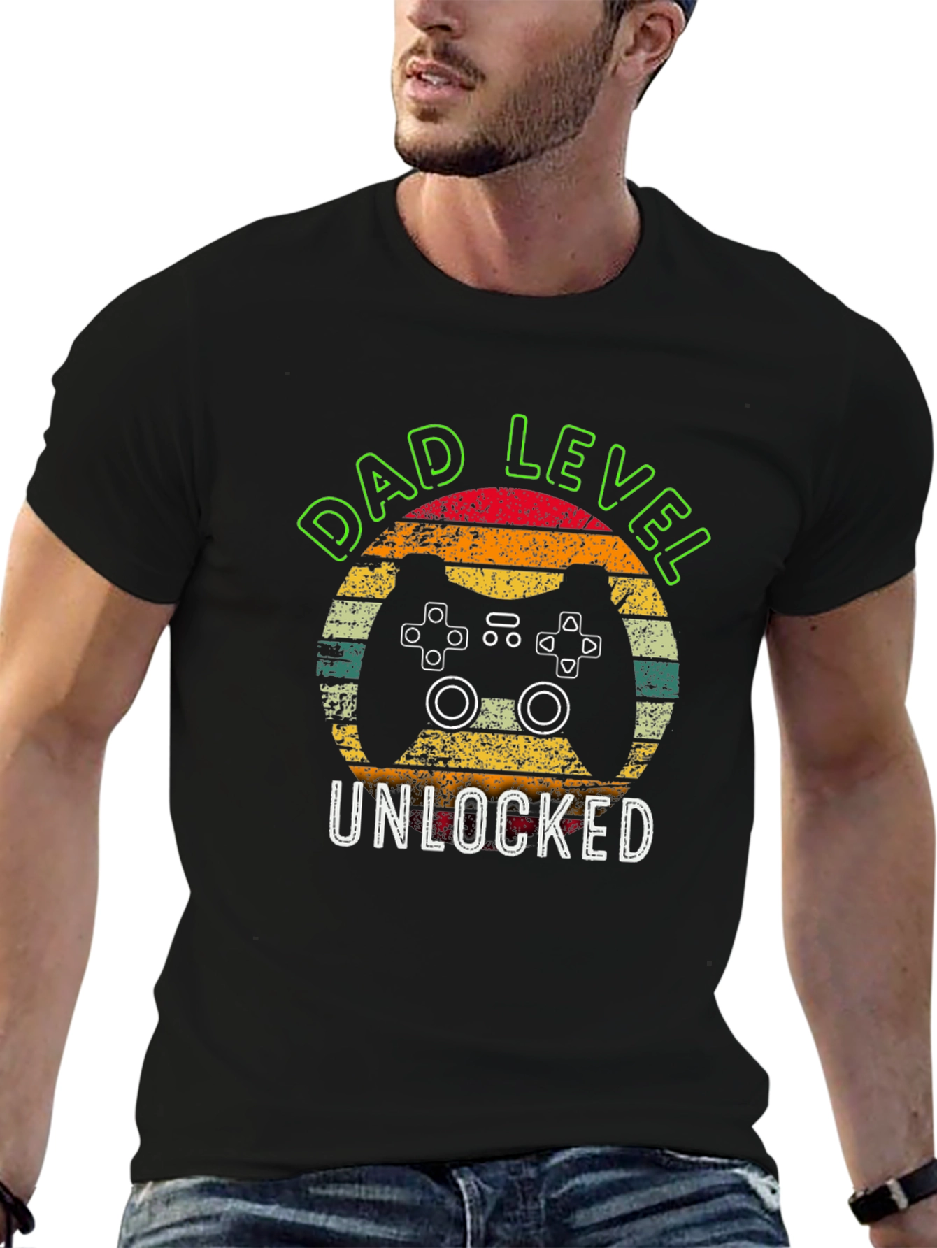 Dad Level Unlocked T-Shirt