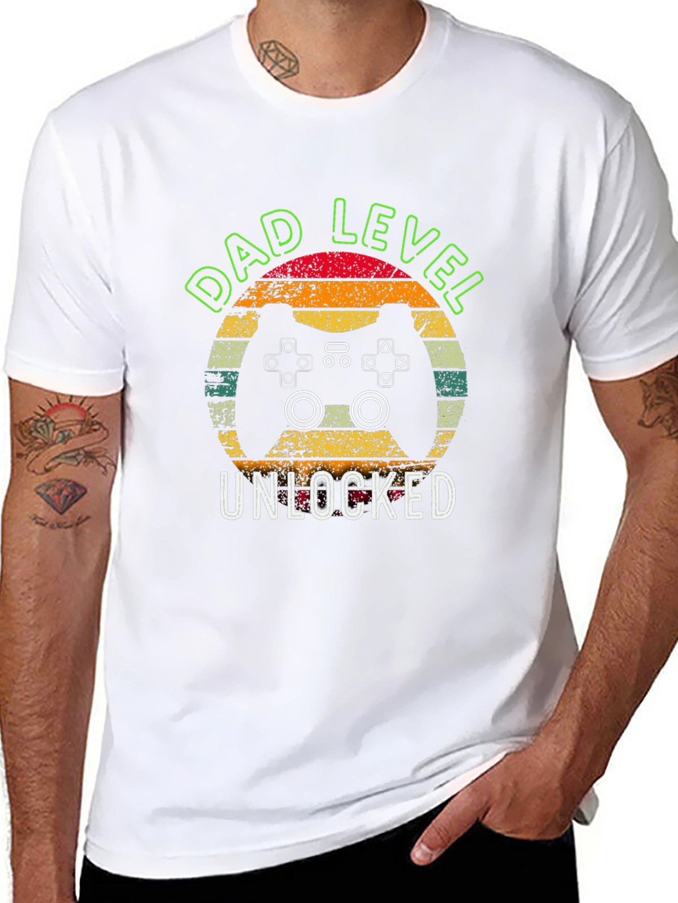 Dad Level Unlocked T-Shirt