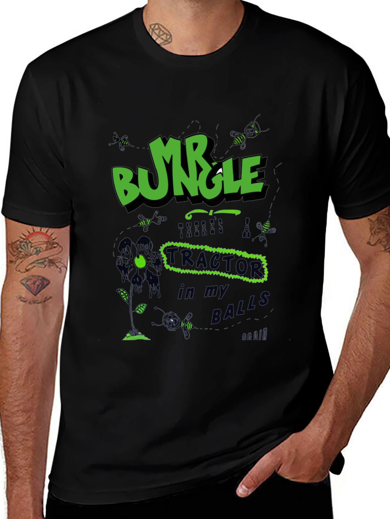 Mr. Bungle Tractor Balls T-Shirt