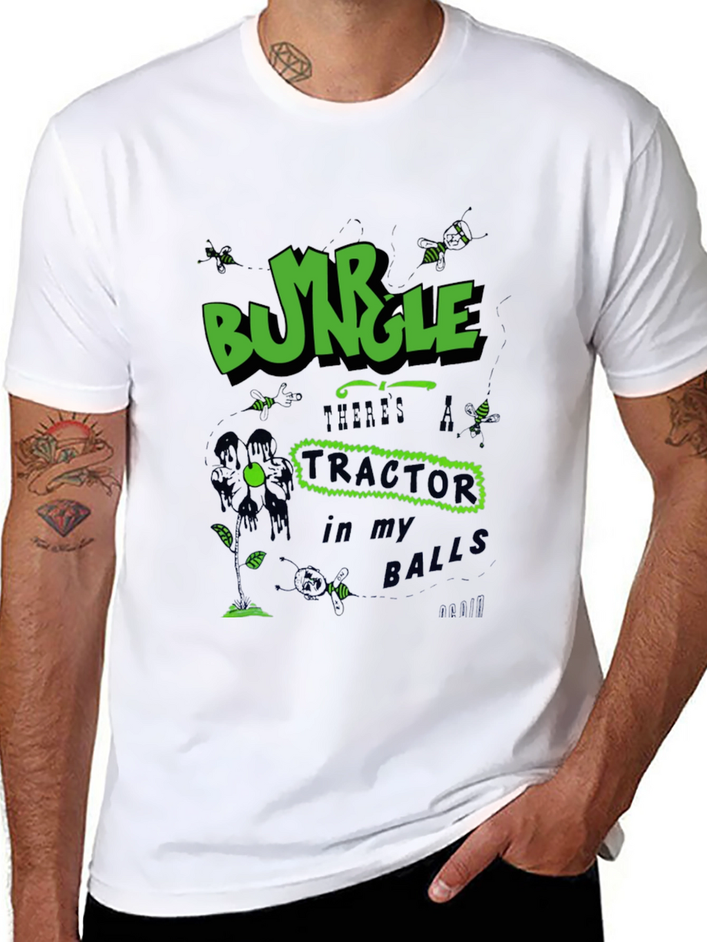 Mr. Bungle Tractor Balls T-Shirt