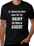 Women Born in August T-Shirt