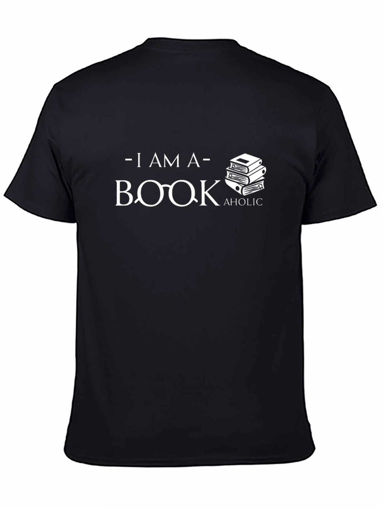 Bookaholic Graphic Tee - Novelty Reader Shirt