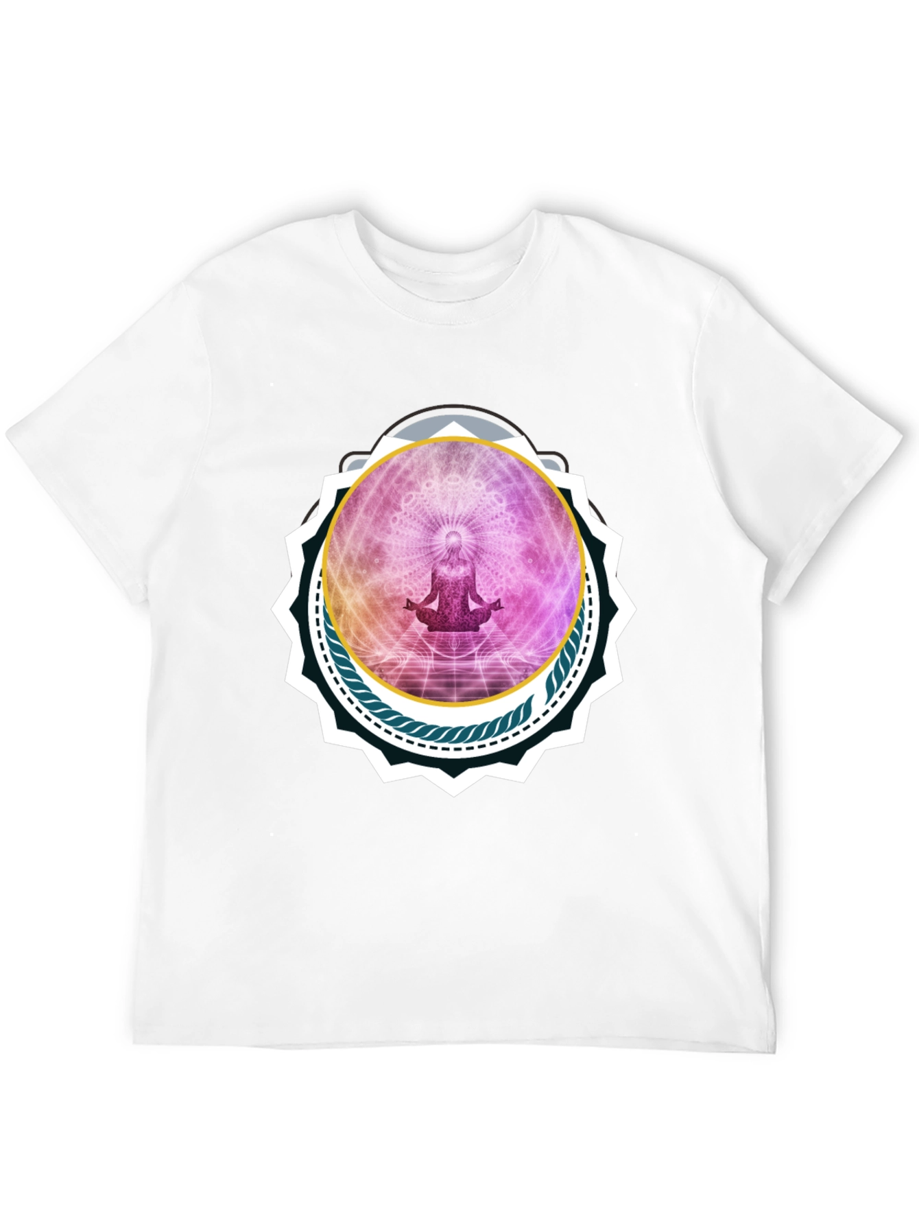 Meditative Black T-Shirt