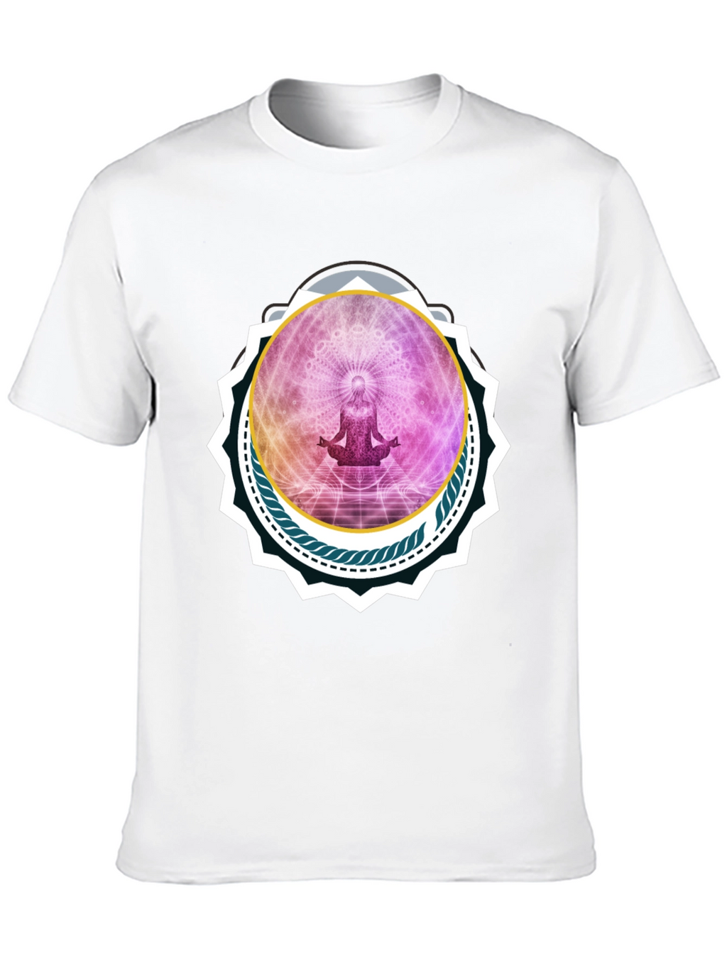 Meditative Black T-Shirt