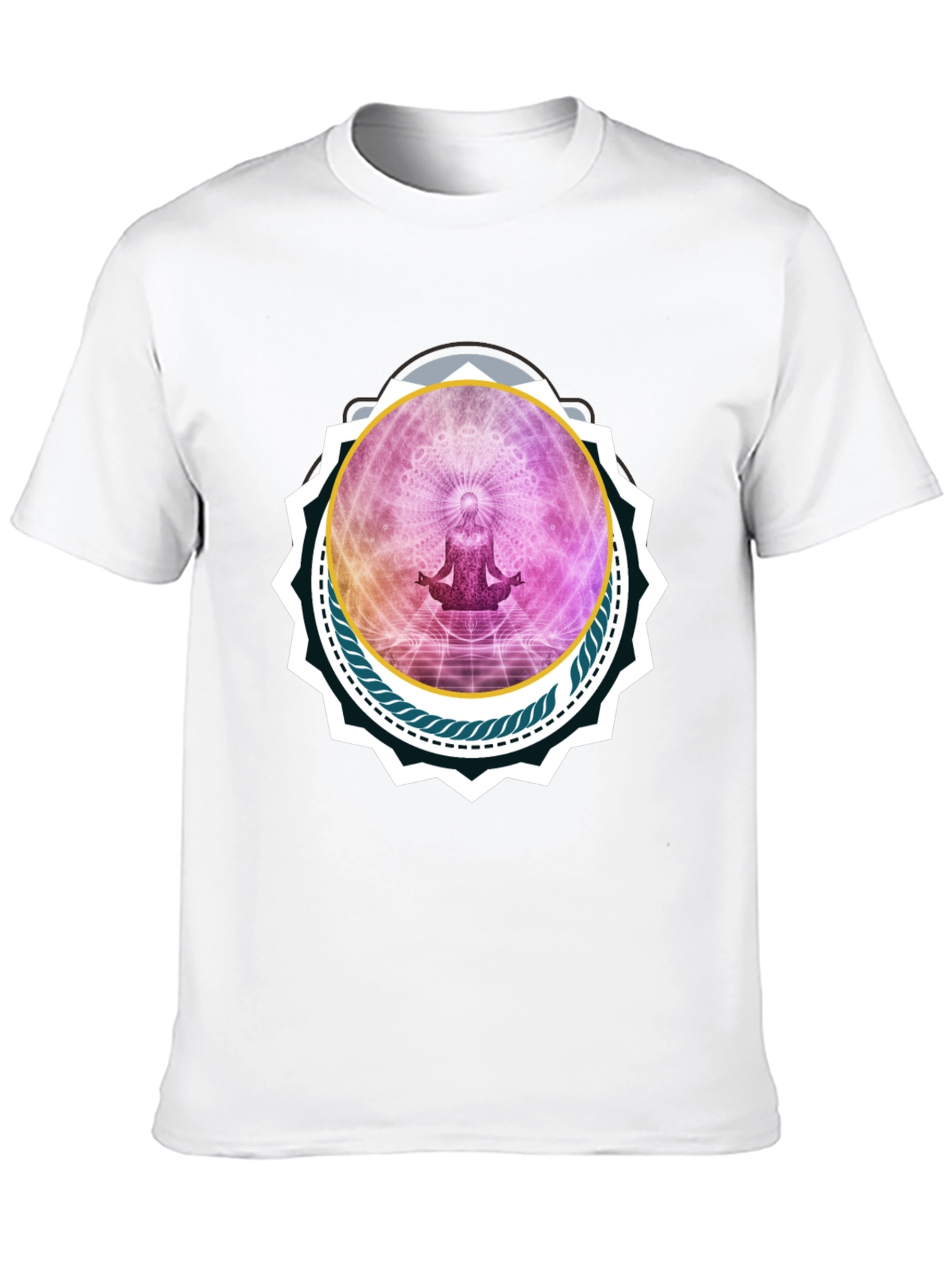 Meditative Black T-Shirt