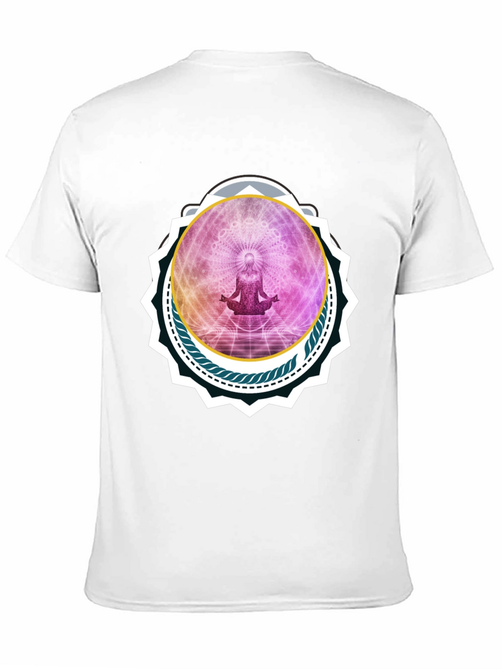 Meditative Black T-Shirt