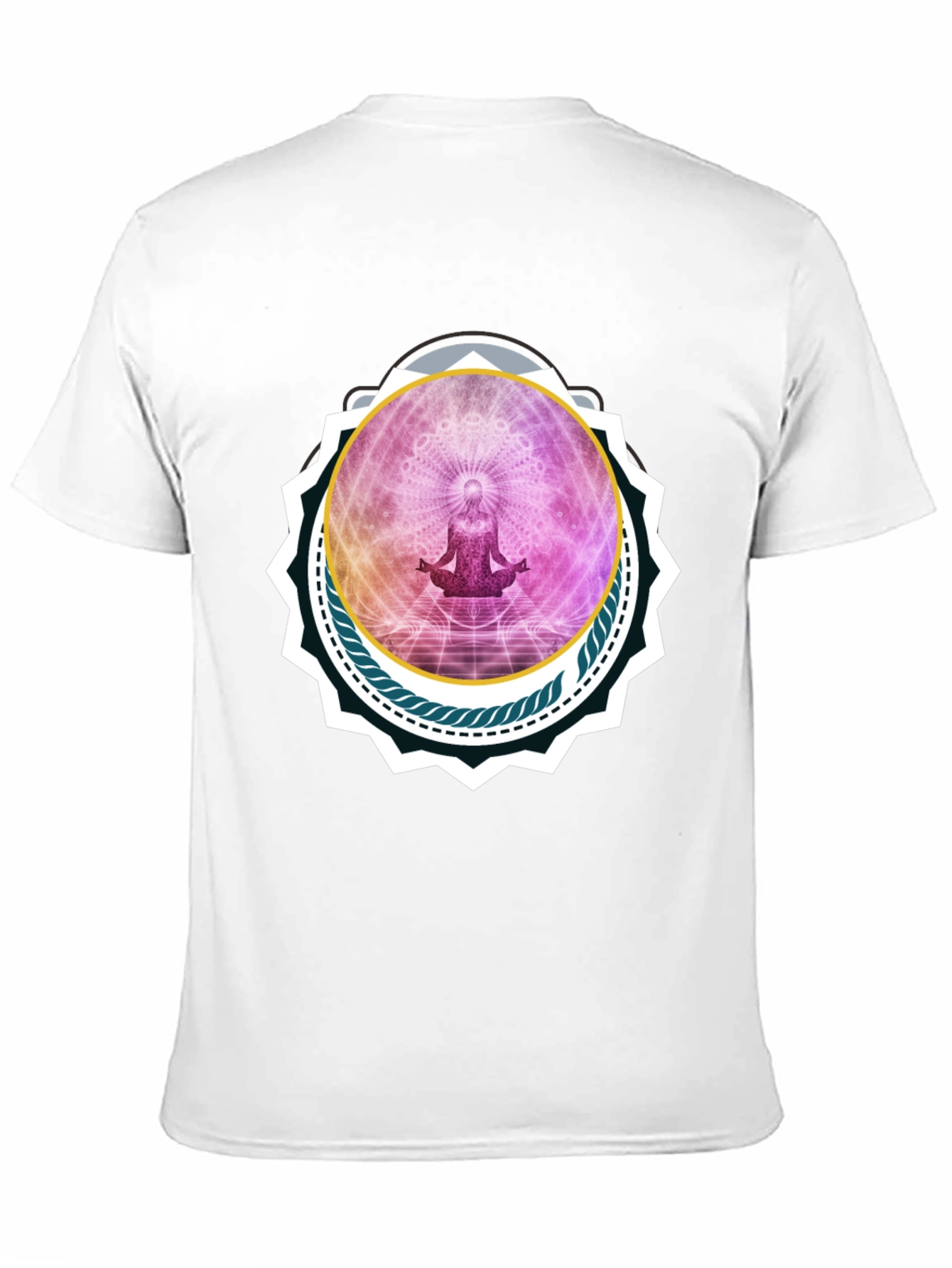 Meditative Black T-Shirt