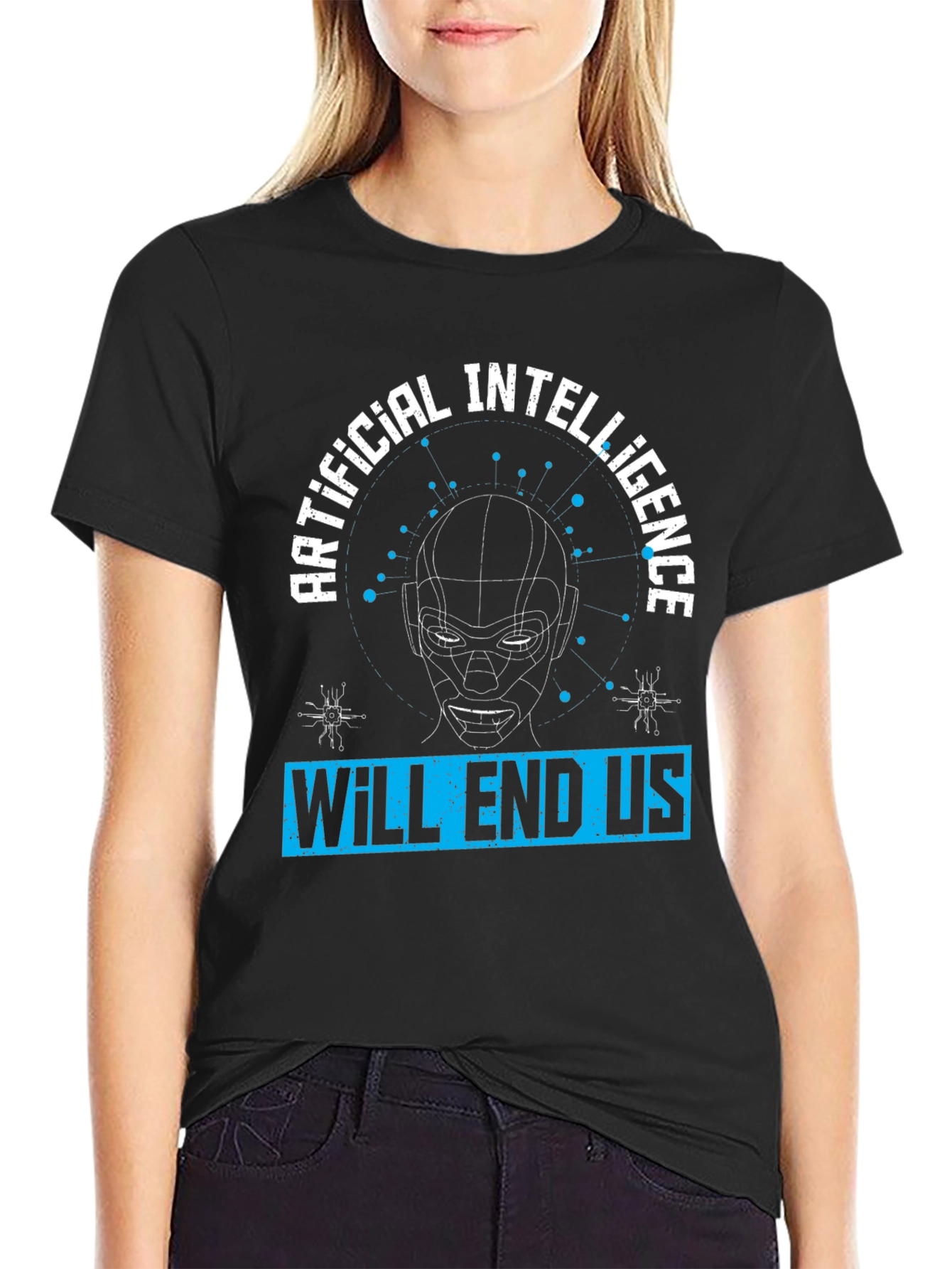 AI T-Shirt - Artificial Intelligence Will End Us