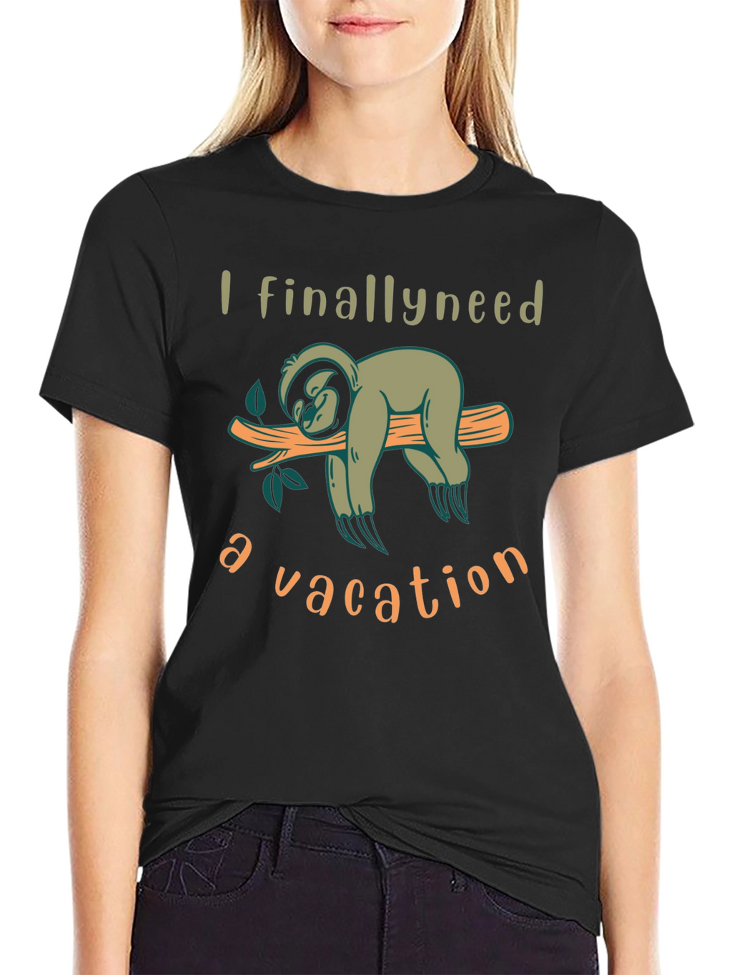 Sloth Vacation T-Shirt - Relaxing Lazy Days
