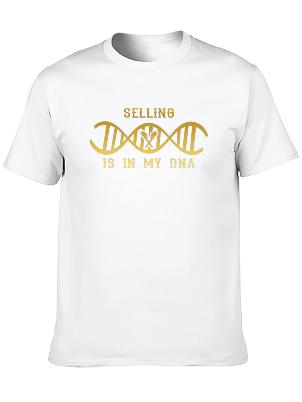 Selling DNA T-Shirt - Black Crew Neck