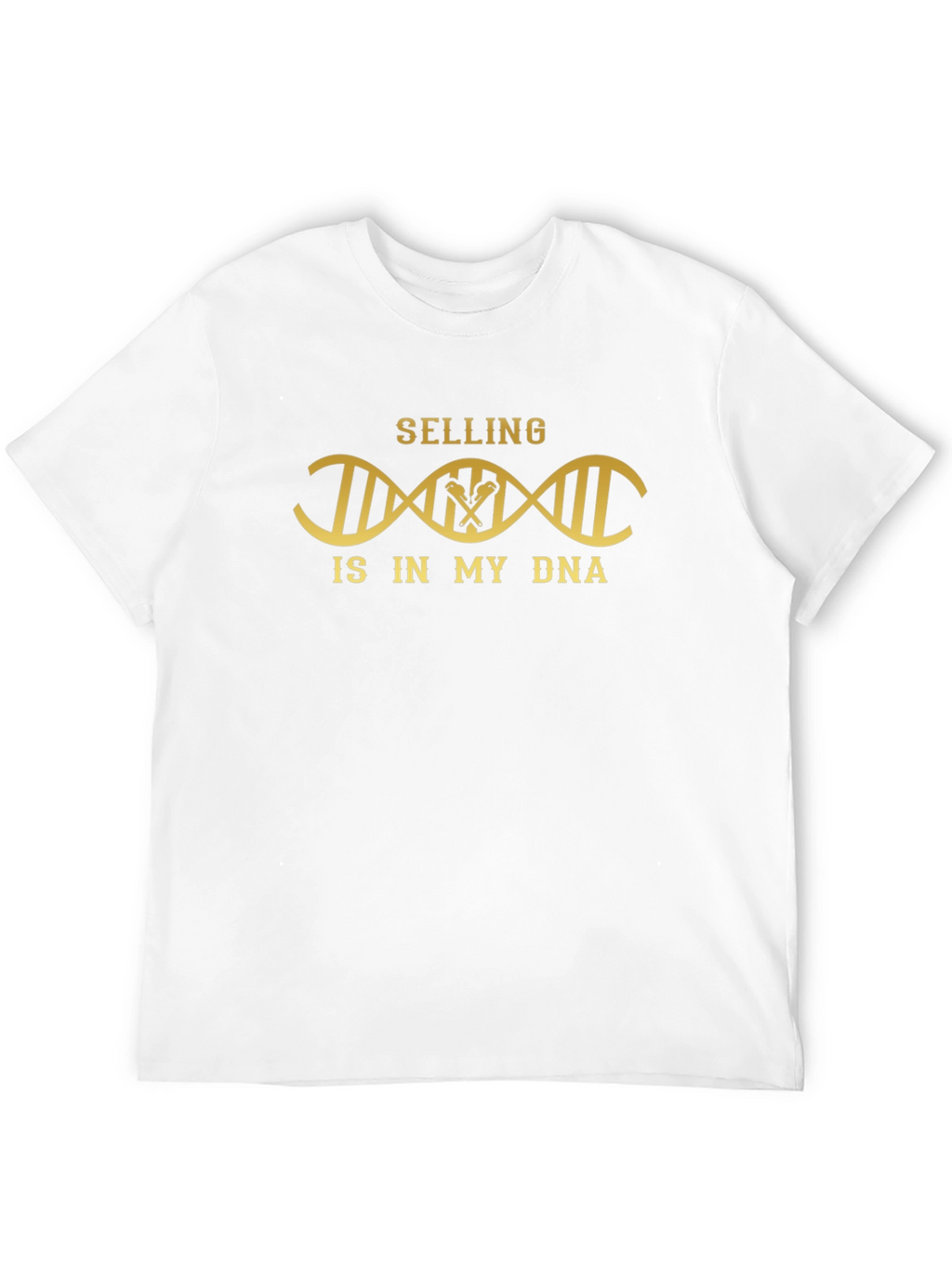 Selling DNA T-Shirt - Black Crew Neck