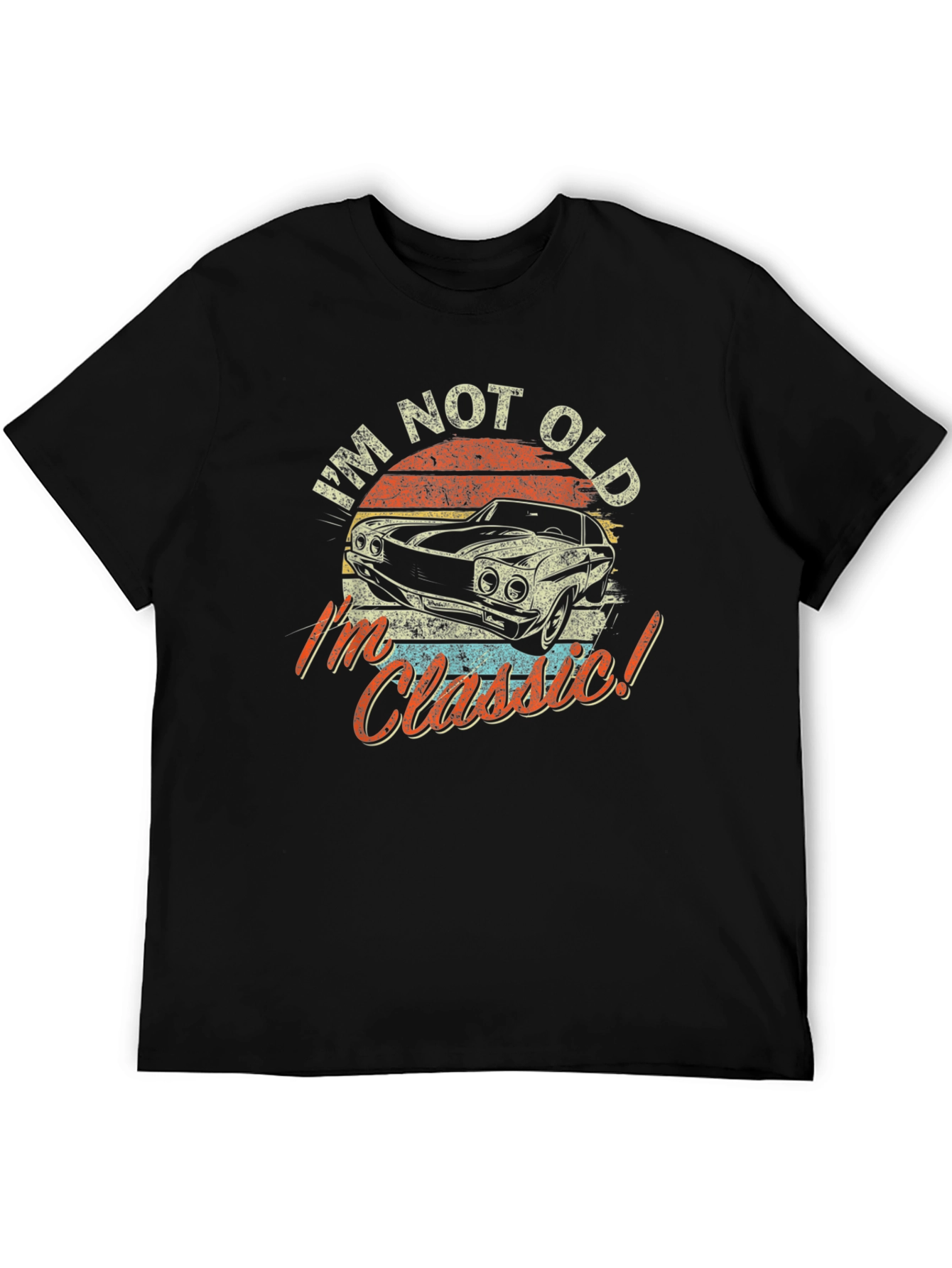 Im Not Old Im Classic Car Graphic Tee