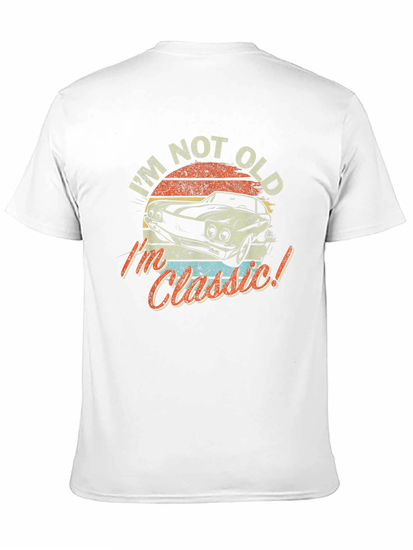 Im Not Old Im Classic Car Graphic Tee