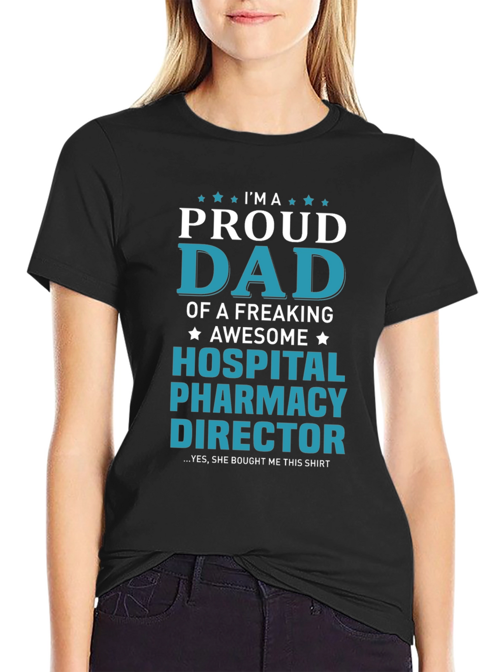 Proud Dad Hospital Pharmacy Director T-Shirt