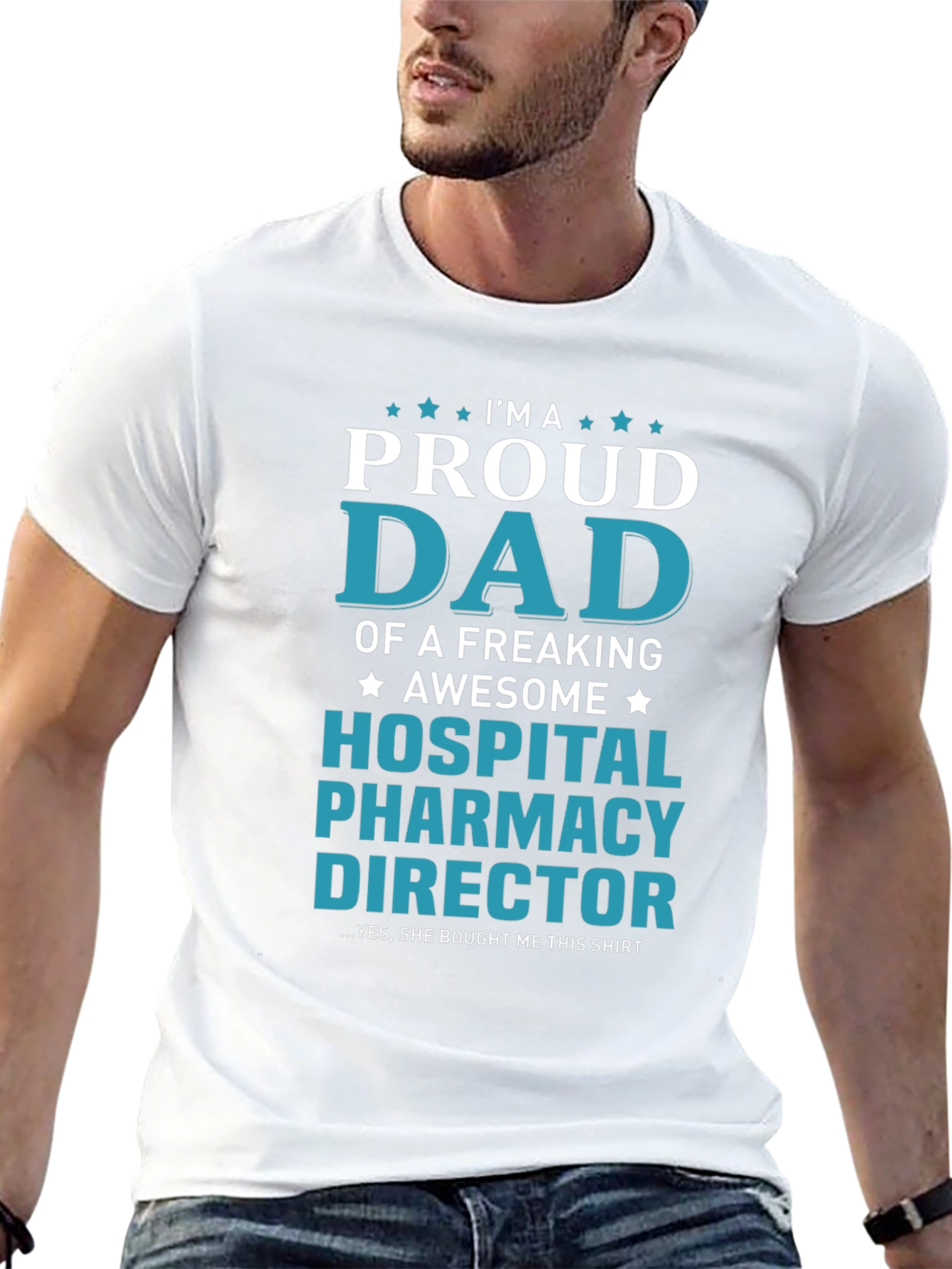 Proud Dad Hospital Pharmacy Director T-Shirt