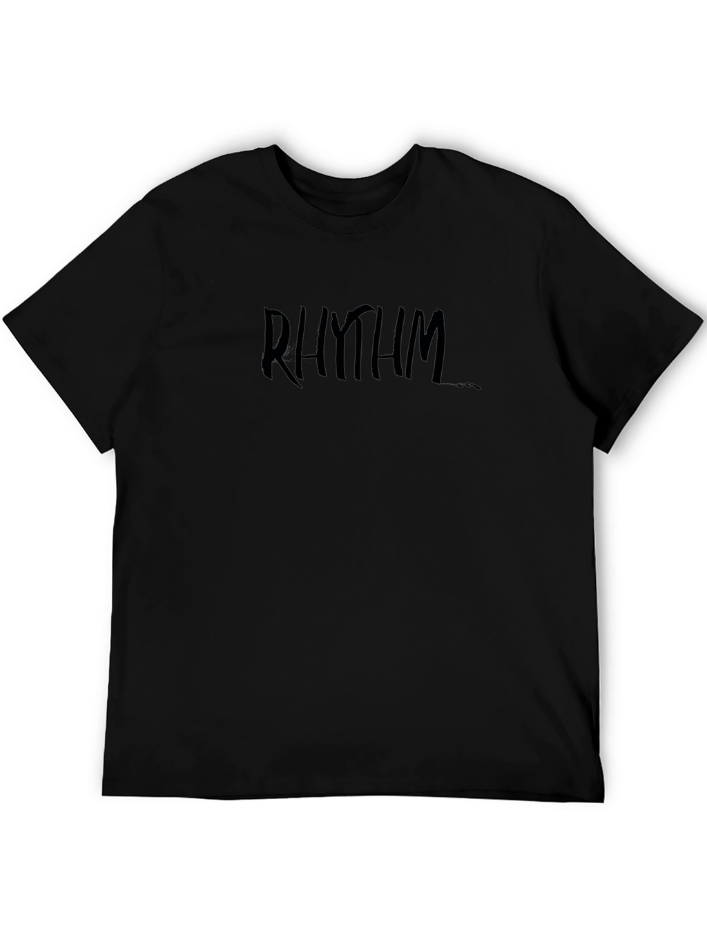 RHYTHM Graphic Print Black T-Shirt