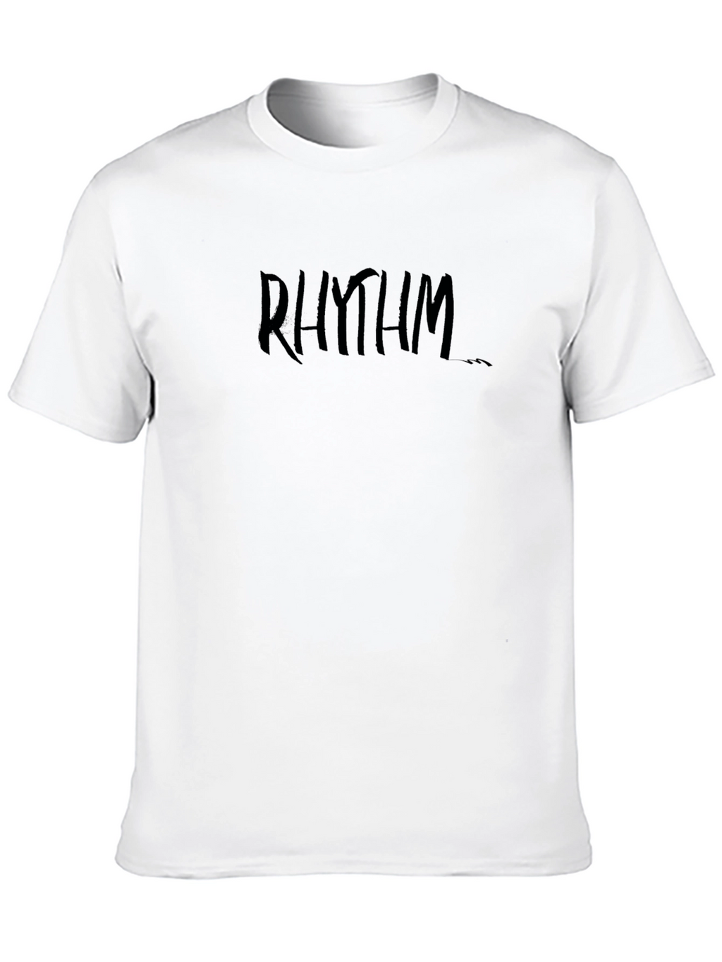 RHYTHM Graphic Print Black T-Shirt