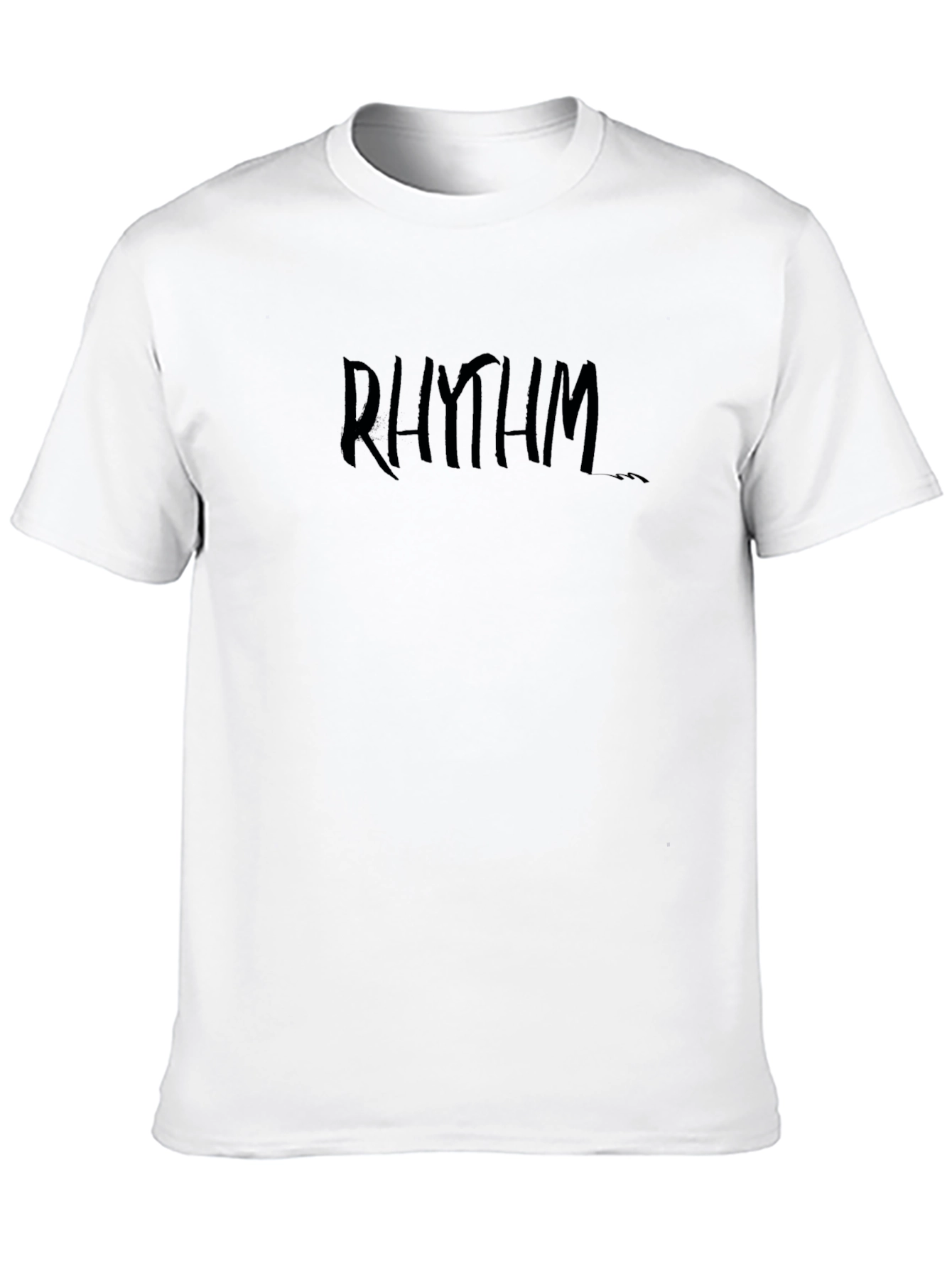 RHYTHM Graphic Print Black T-Shirt