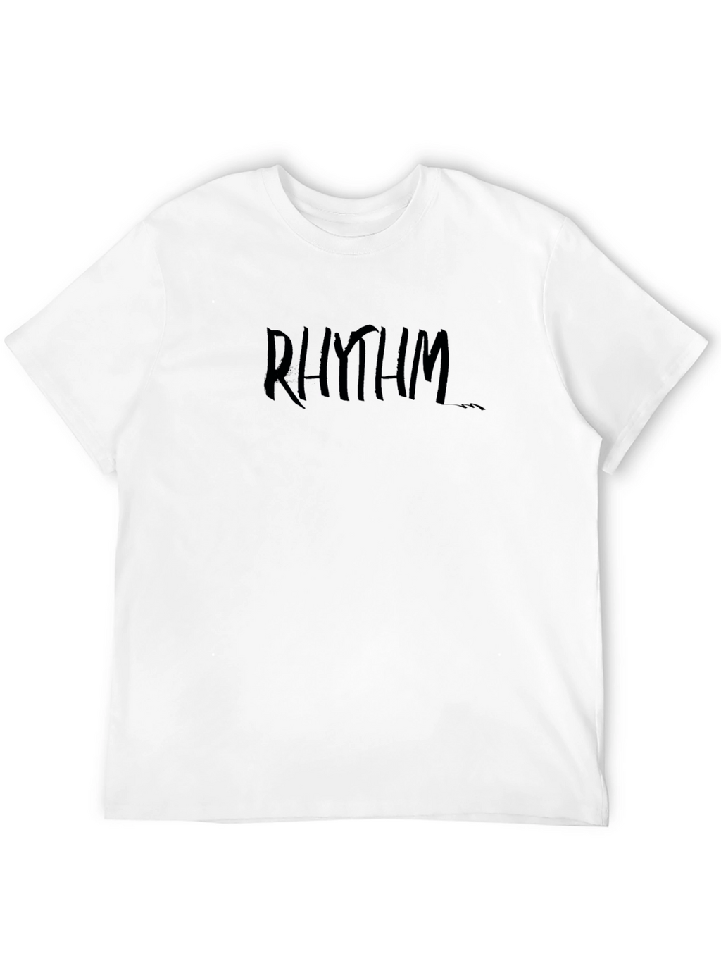 RHYTHM Graphic Print Black T-Shirt