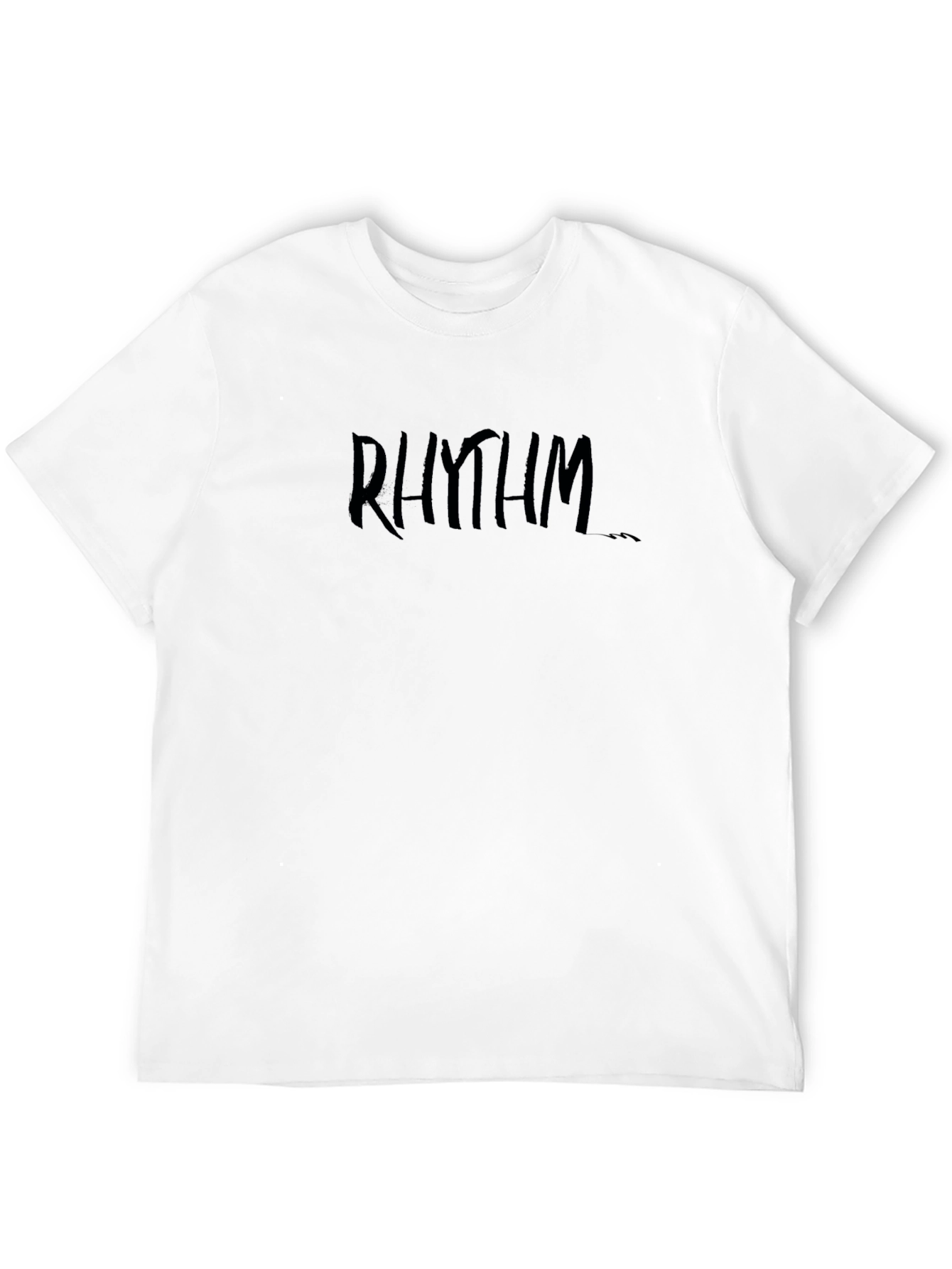 RHYTHM Graphic Print Black T-Shirt