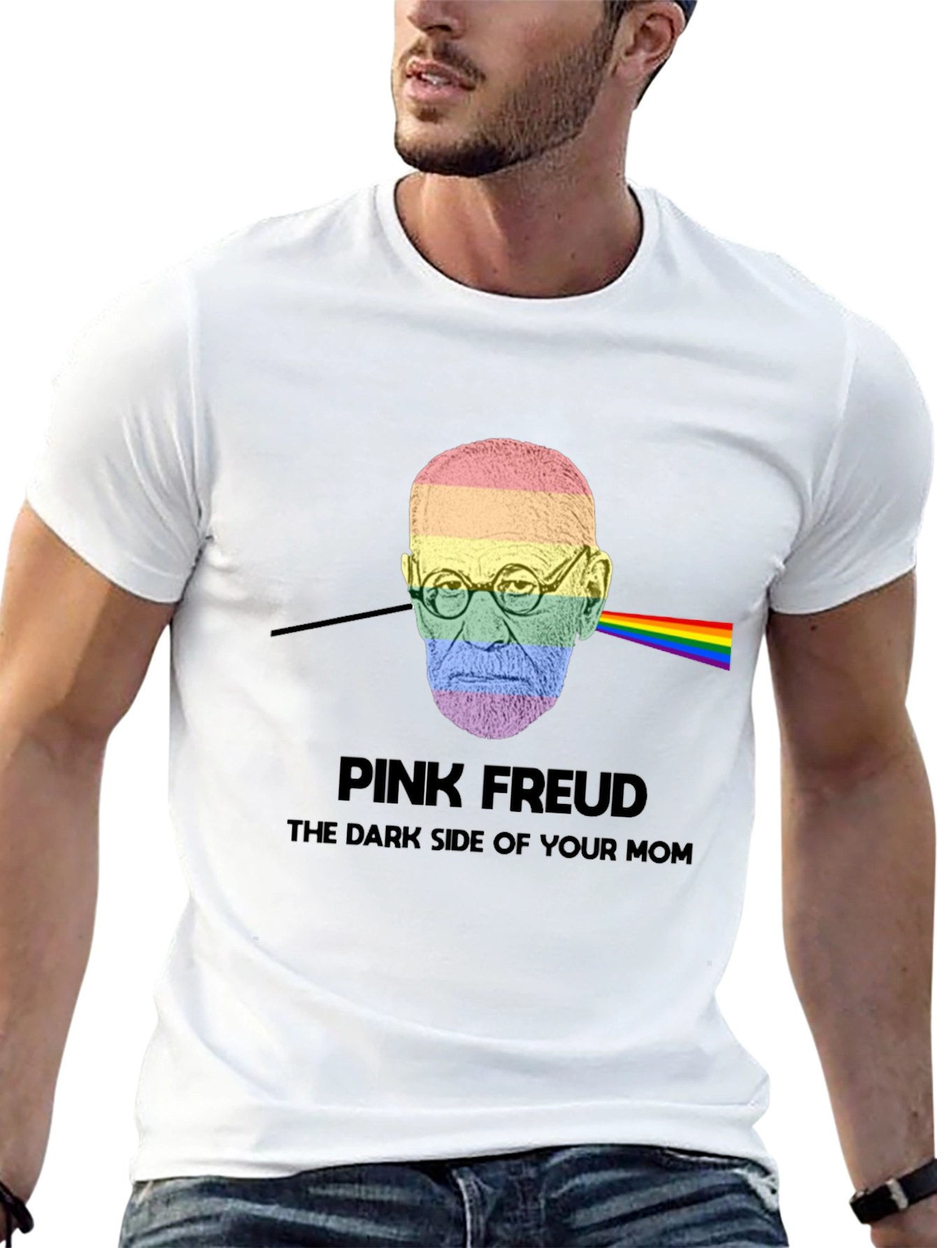 Pink Freud Dark Side T-Shirt