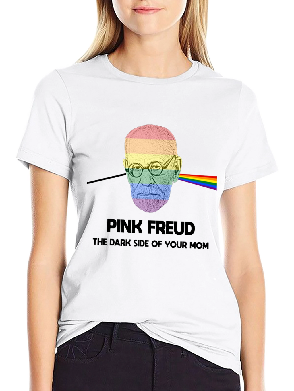 Pink Freud Dark Side T-Shirt