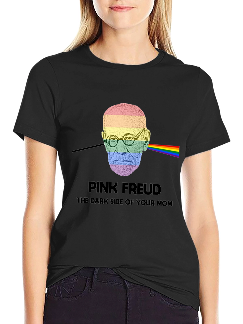 Pink Freud Dark Side T-Shirt