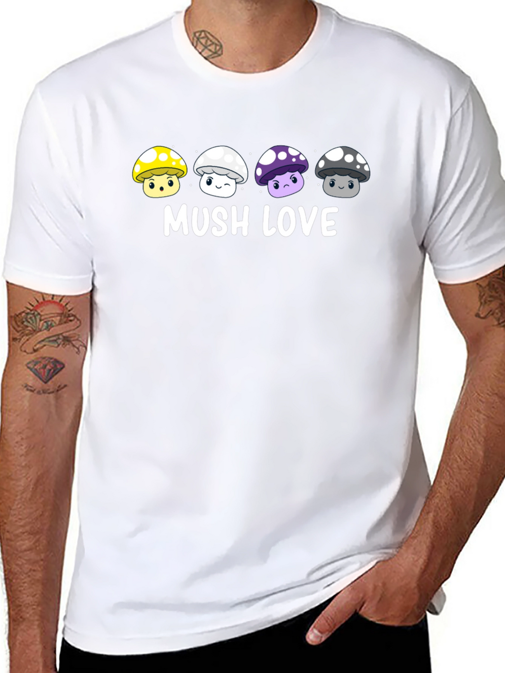 Mushroom Love Graphic T-Shirt