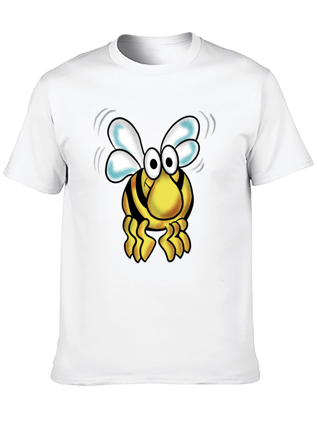 Cartoon Bee Graphic T-Shirt