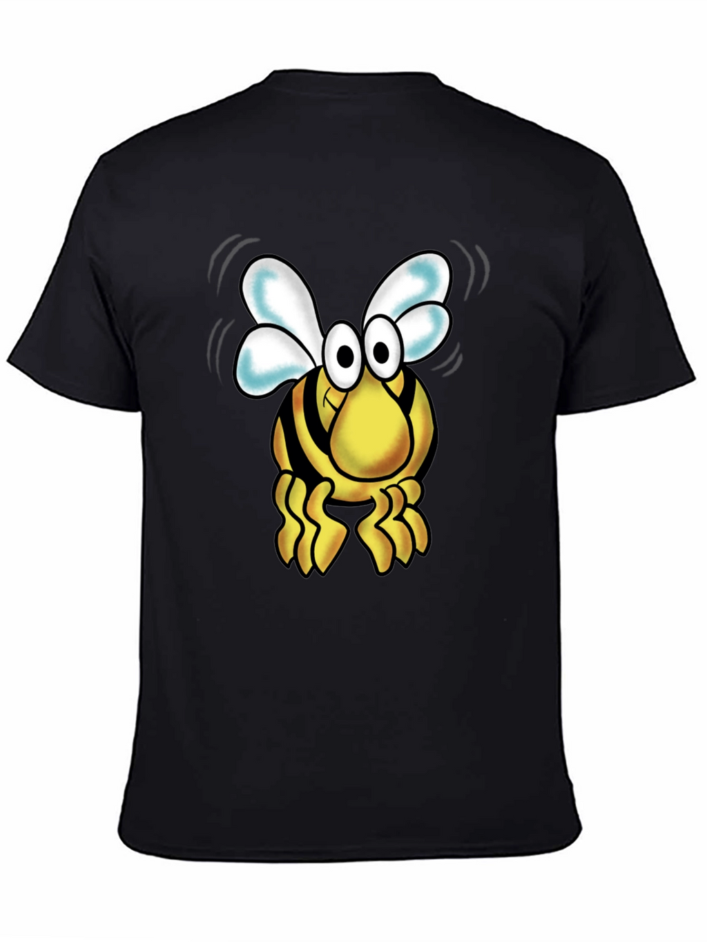 Cartoon Bee Graphic T-Shirt