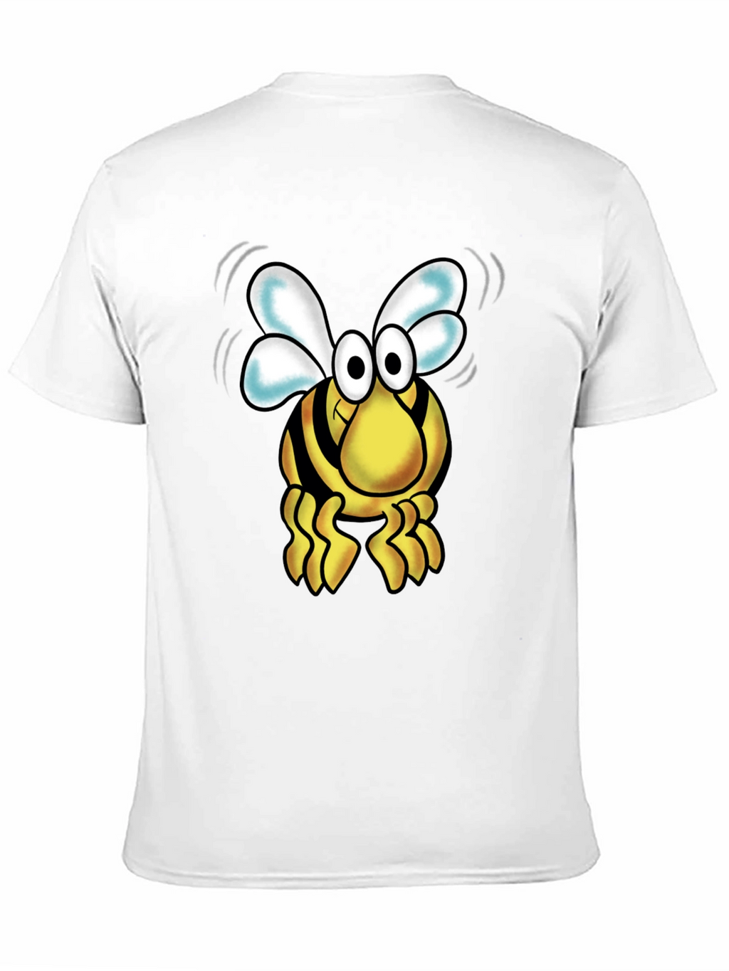 Cartoon Bee Graphic T-Shirt