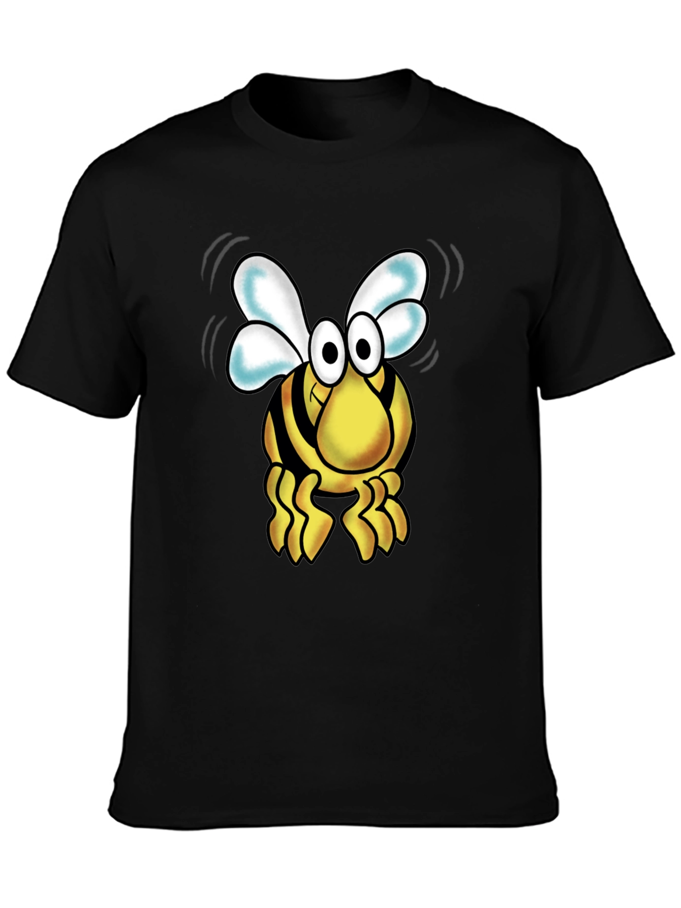 Cartoon Bee Graphic T-Shirt