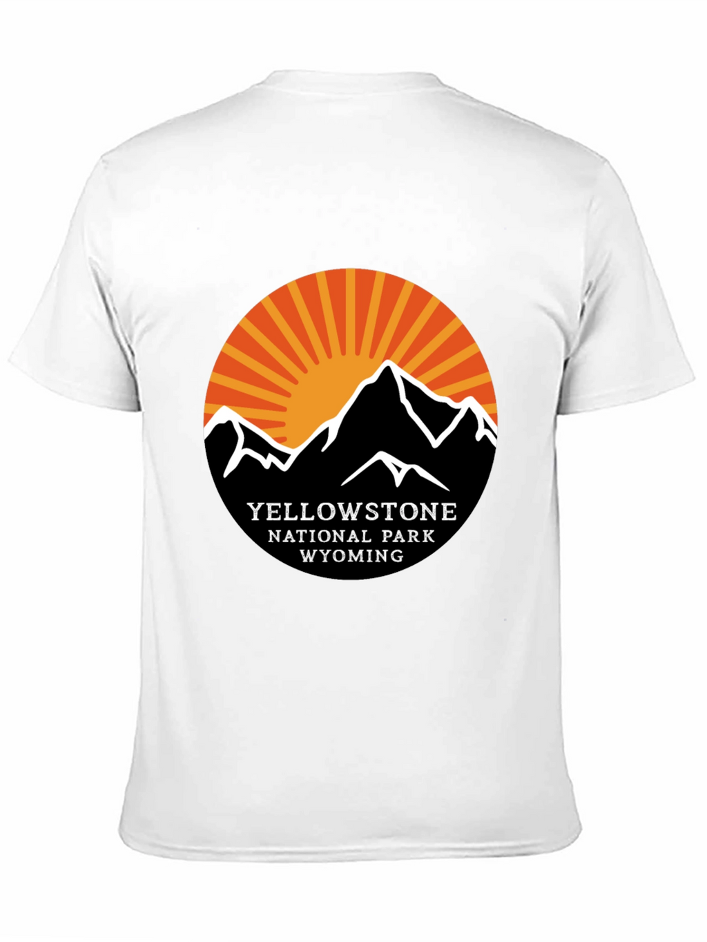 Yellowstone National Park Black T-Shirt