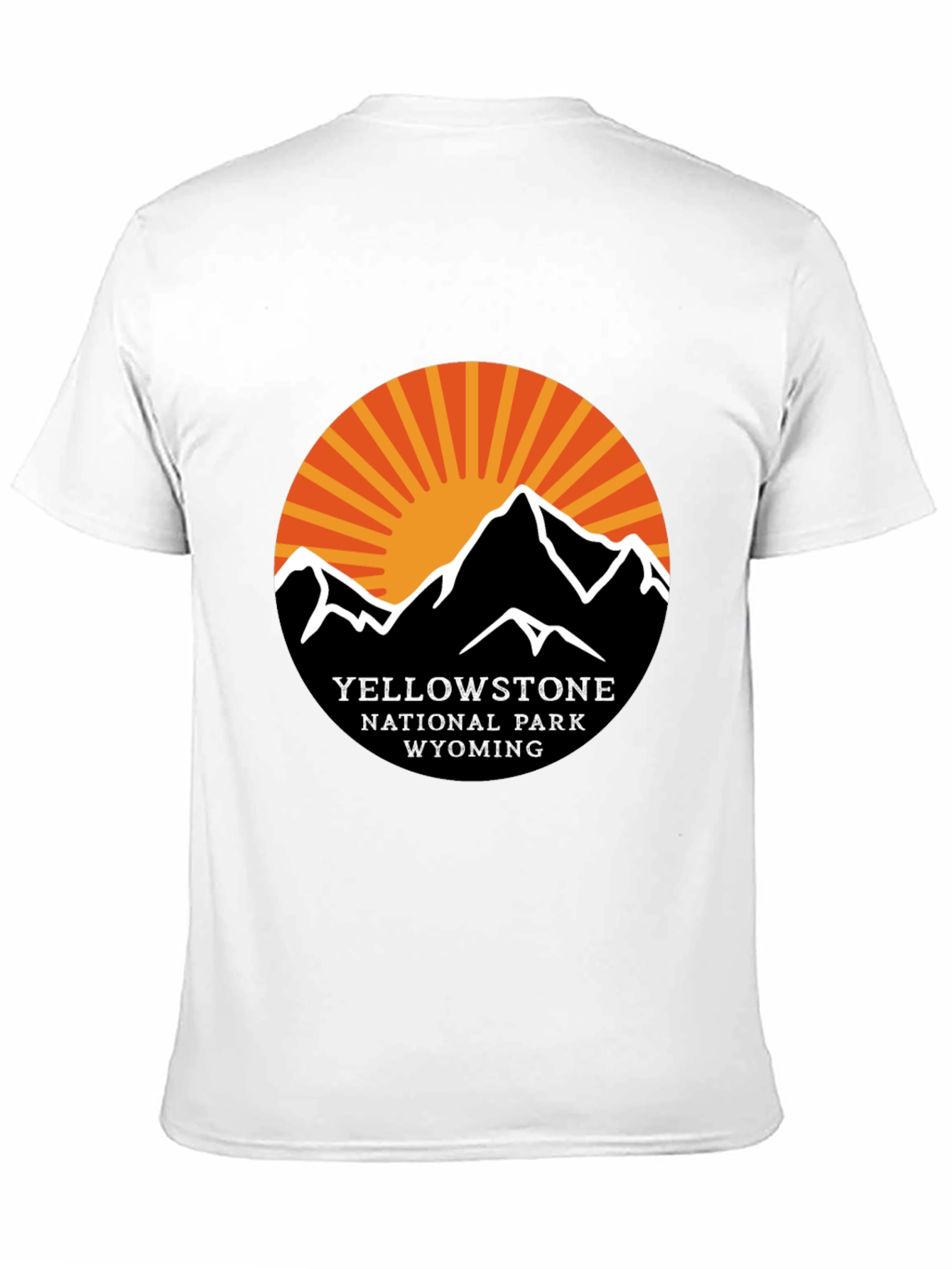 Yellowstone National Park Black T-Shirt