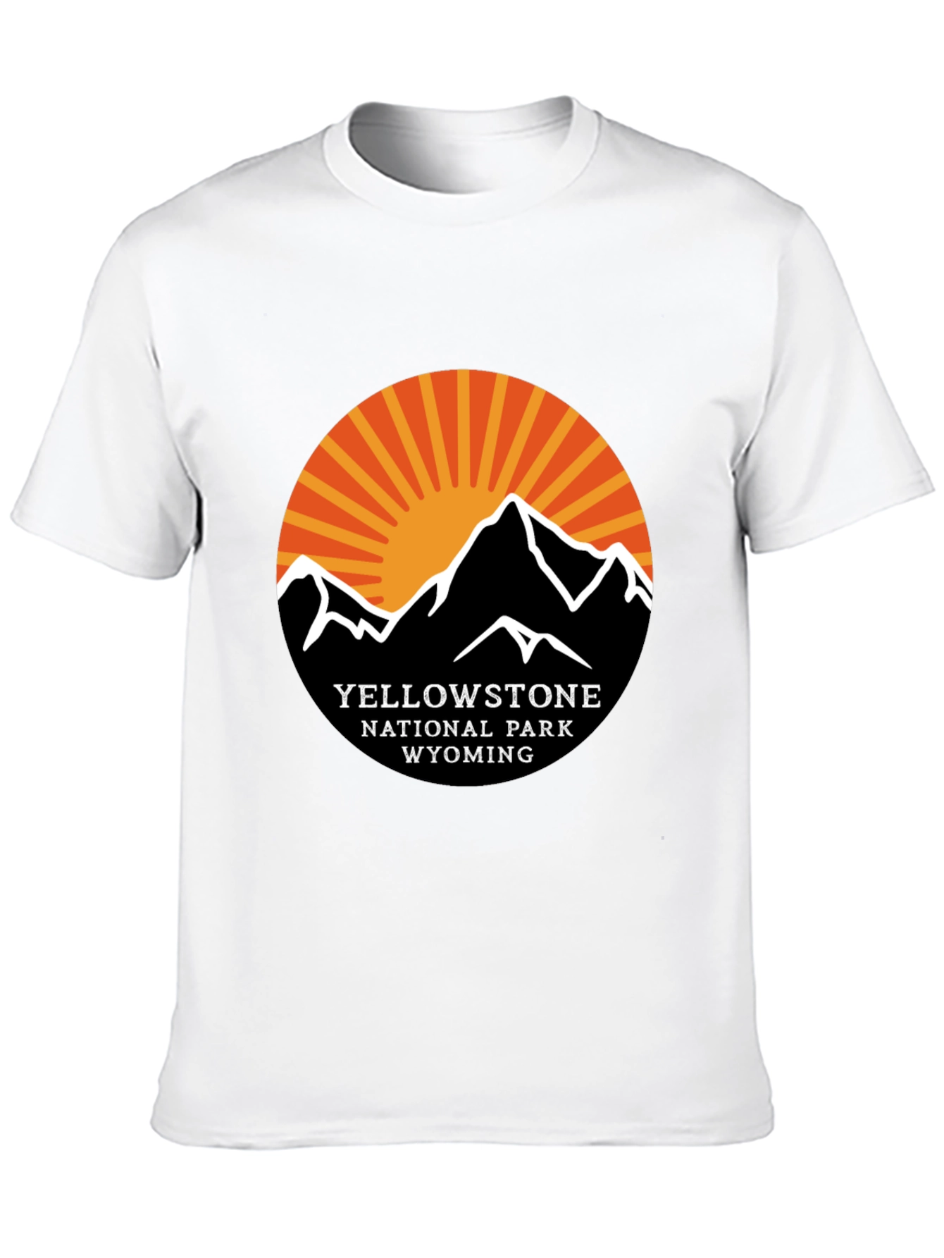Yellowstone National Park Black T-Shirt