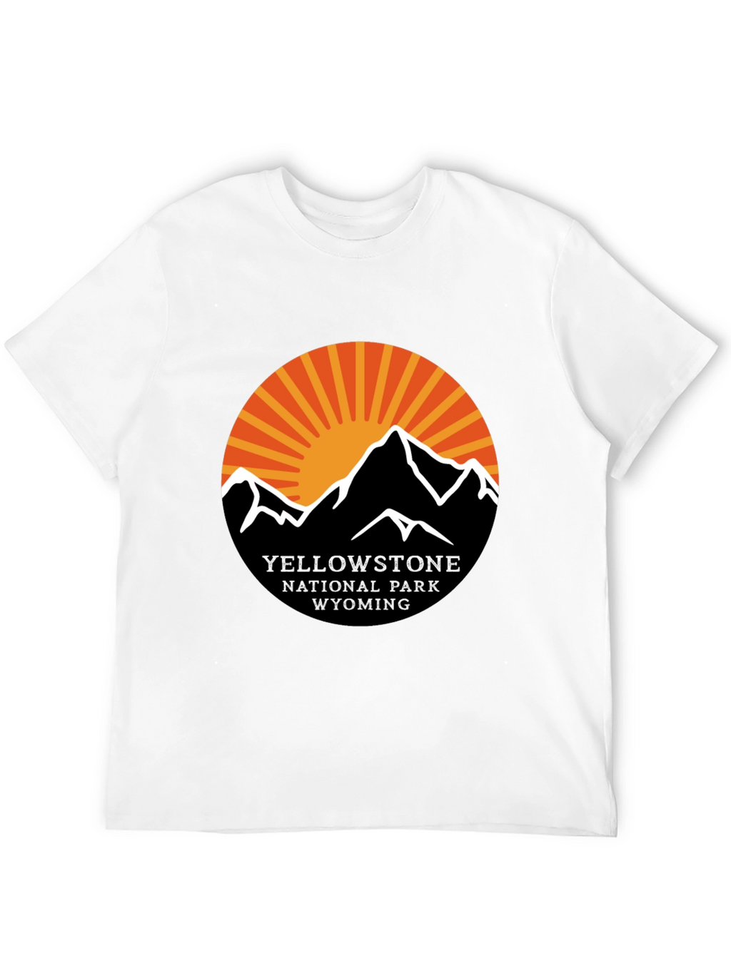 Yellowstone National Park Black T-Shirt