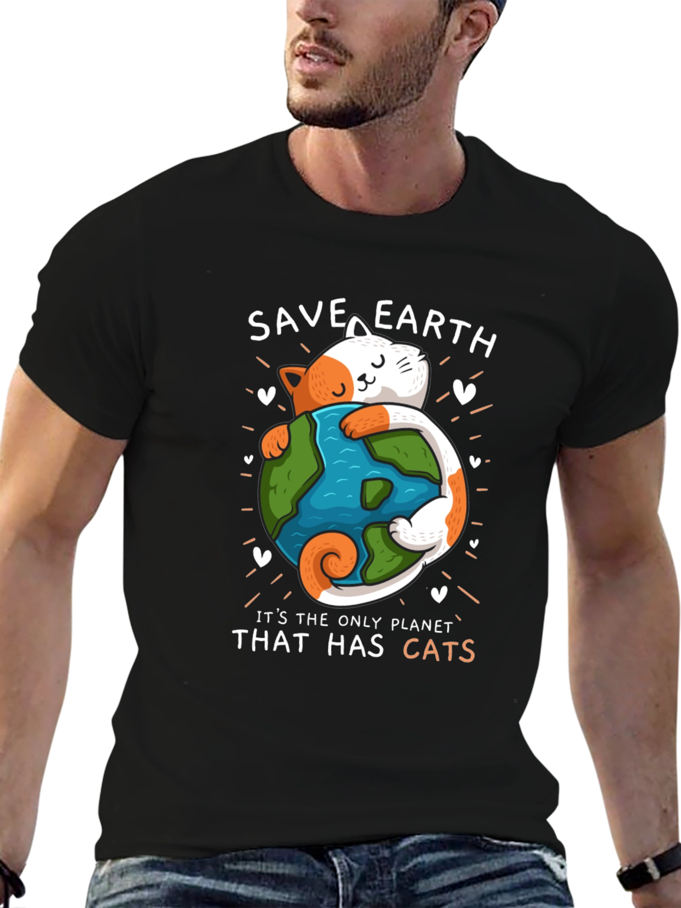 Save Earth Cats T-Shirt
