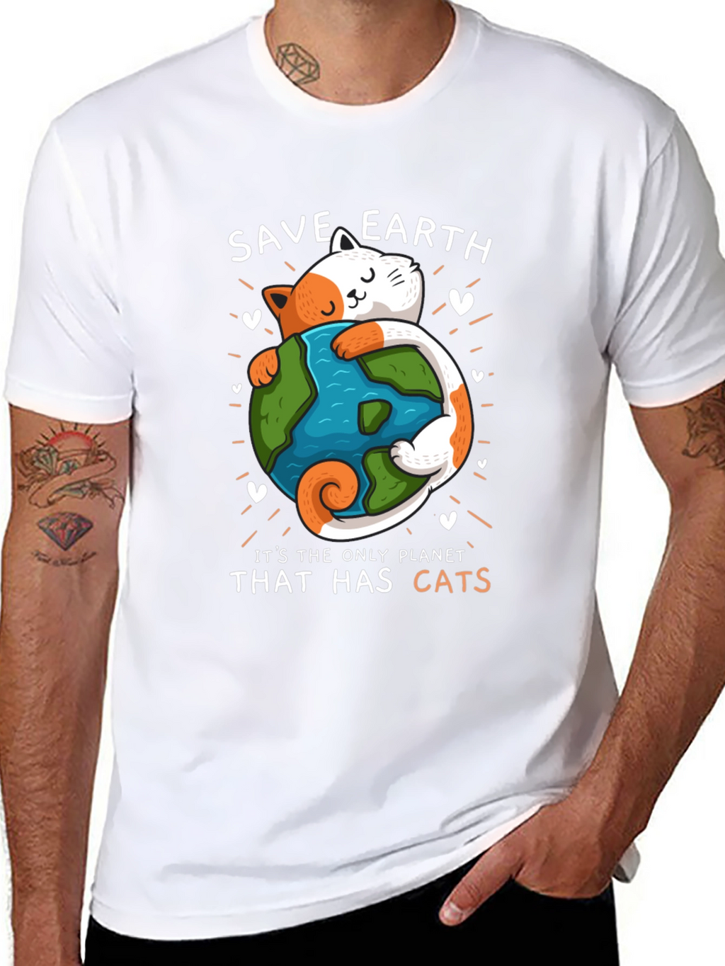 Save Earth Cats T-Shirt