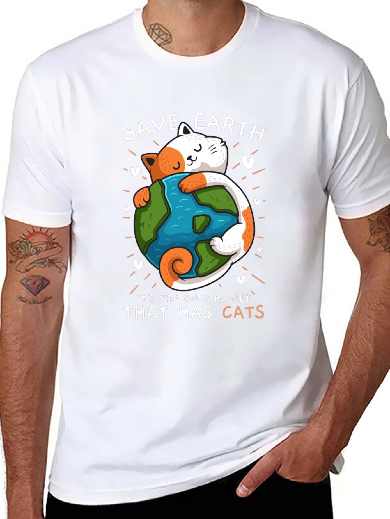 Save Earth Cats T-Shirt