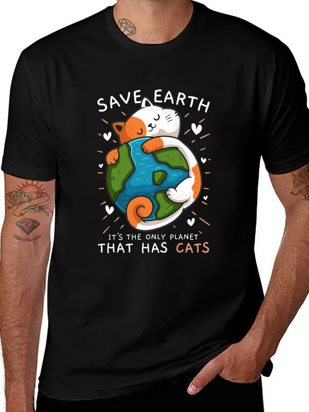 Save Earth Cats T-Shirt