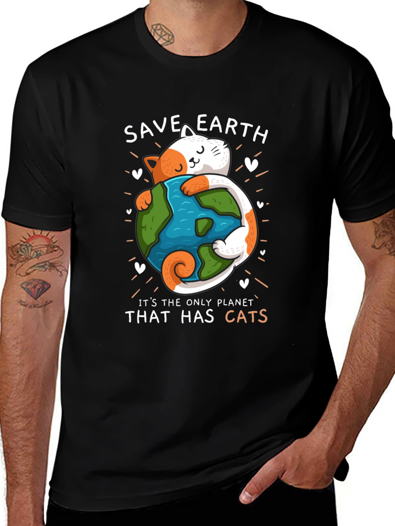 Save Earth Cats T-Shirt