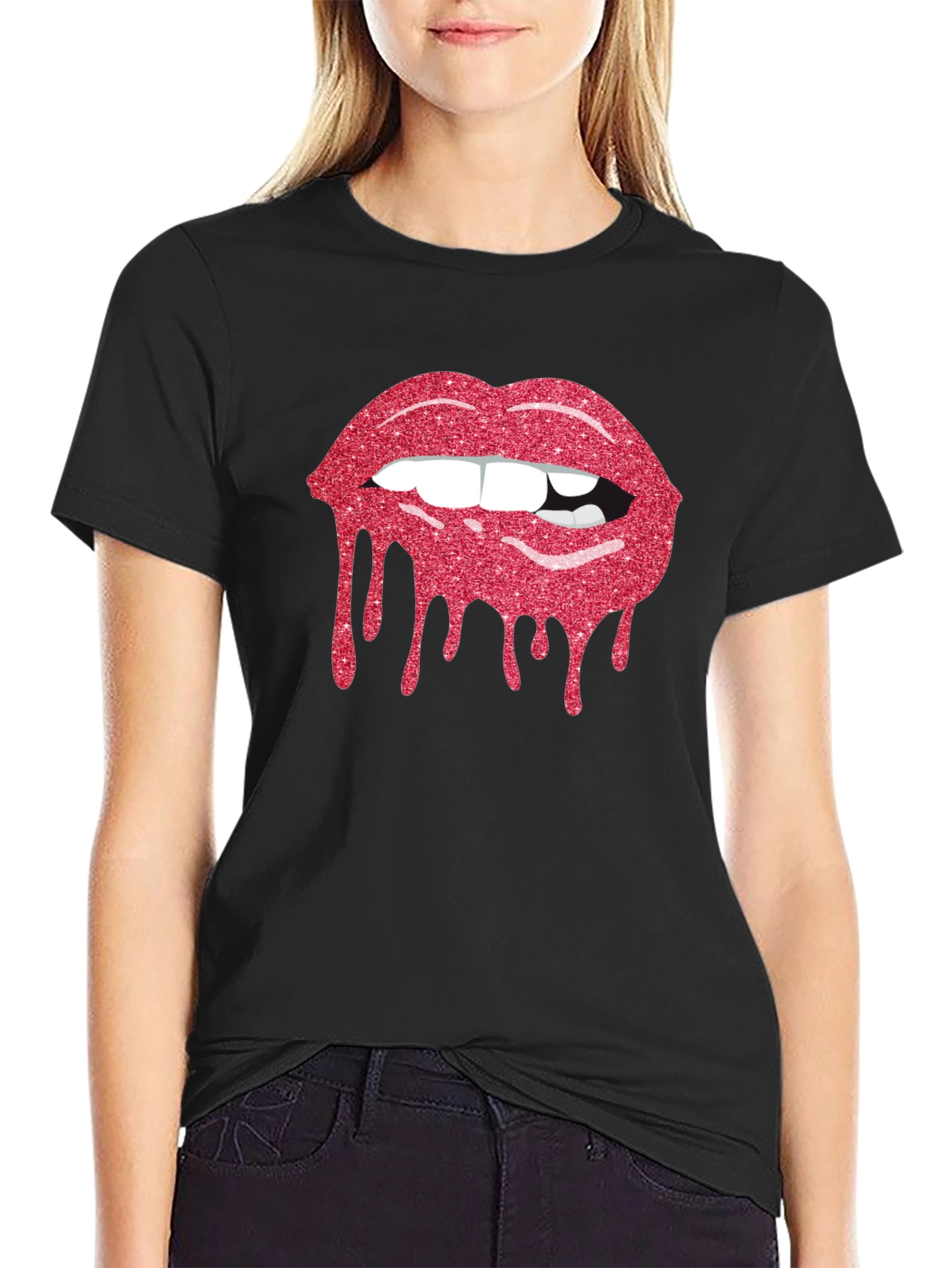 Lip Drip T-Shirt - Bold Graphic Tee