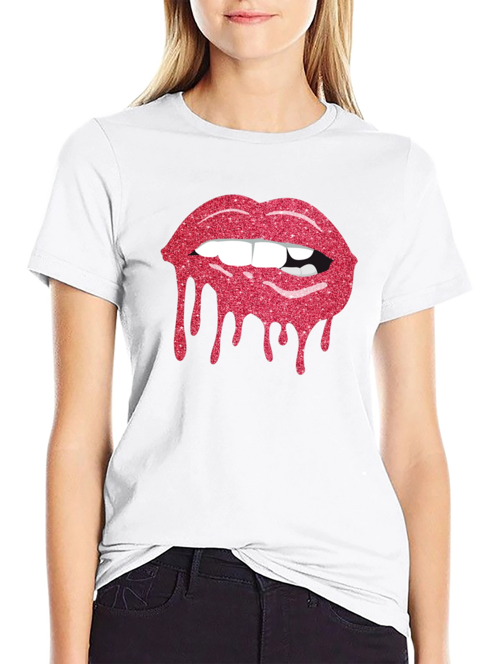 Lip Drip T-Shirt - Bold Graphic Tee