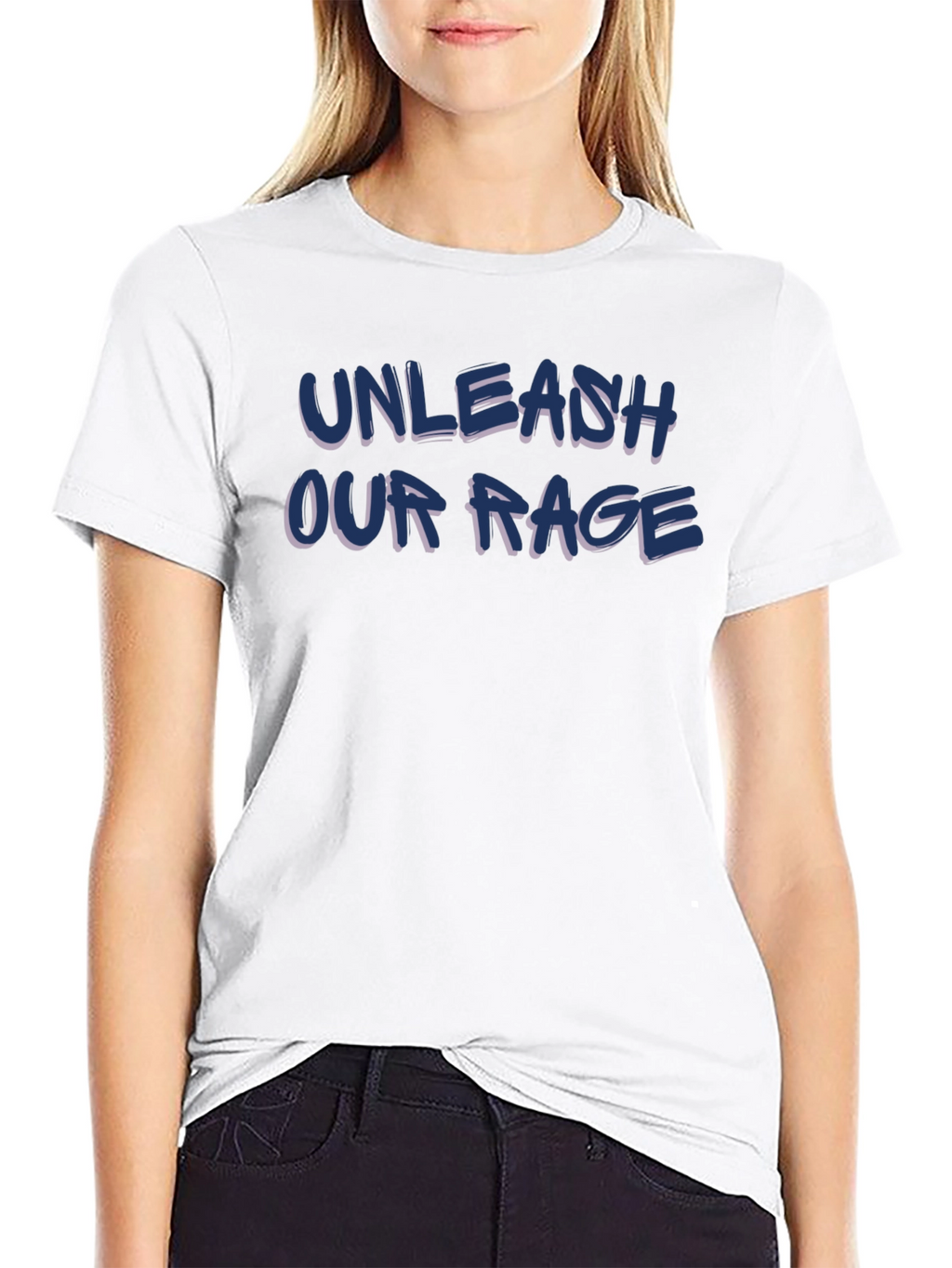 Unleash Our Rage Graphic Tee - Bold Statement Shirt