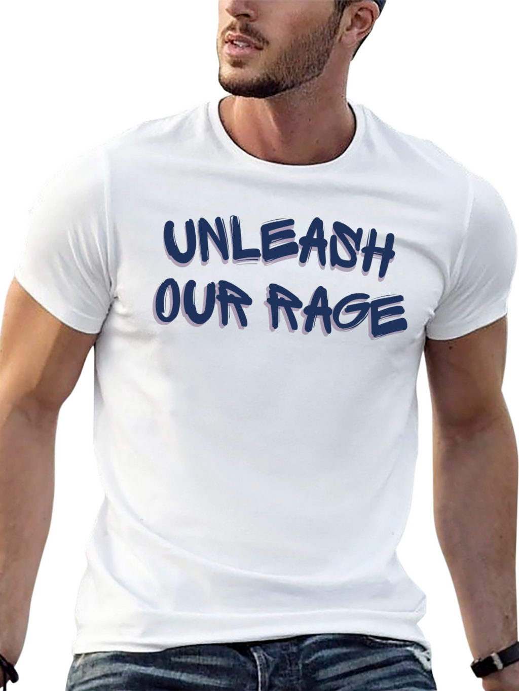 Unleash Our Rage Graphic Tee - Bold Statement Shirt