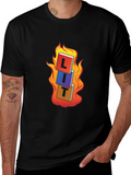 LIT T-Shirt - On Fire Graphic Tee