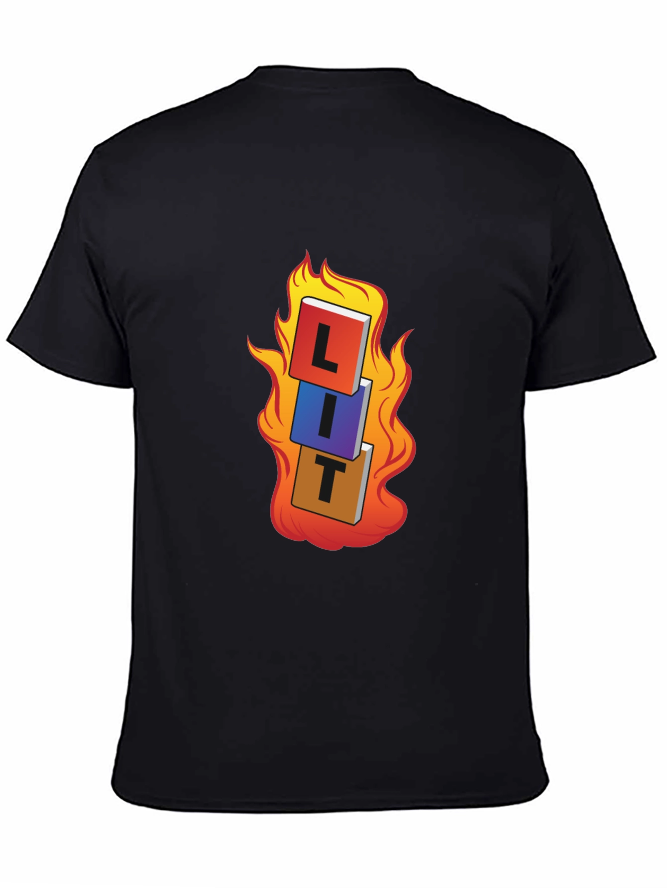 LIT T-Shirt - On Fire Graphic Tee
