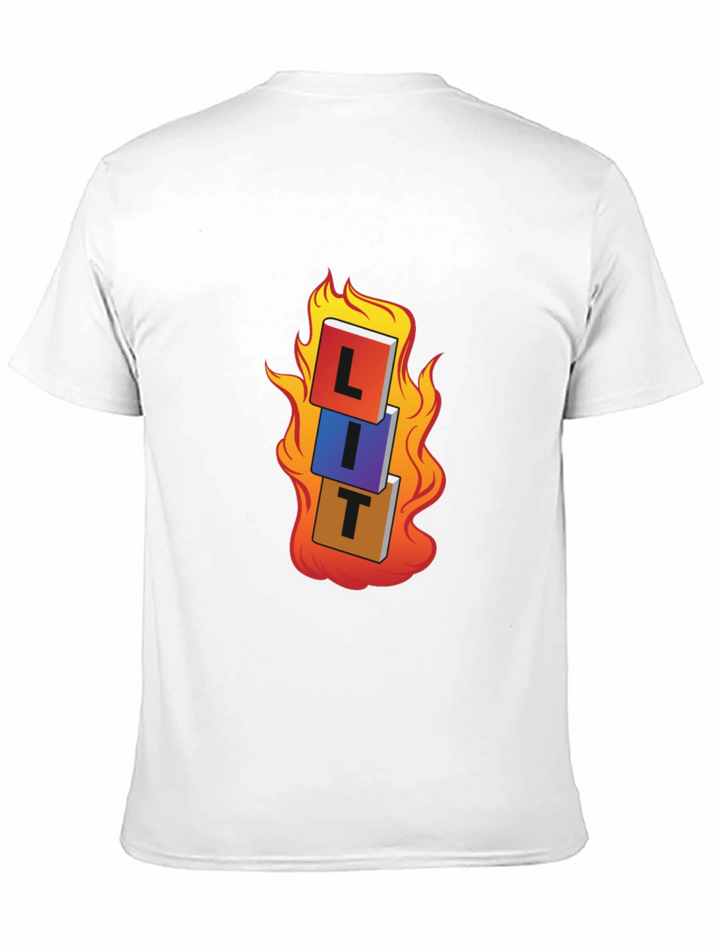 LIT T-Shirt - On Fire Graphic Tee