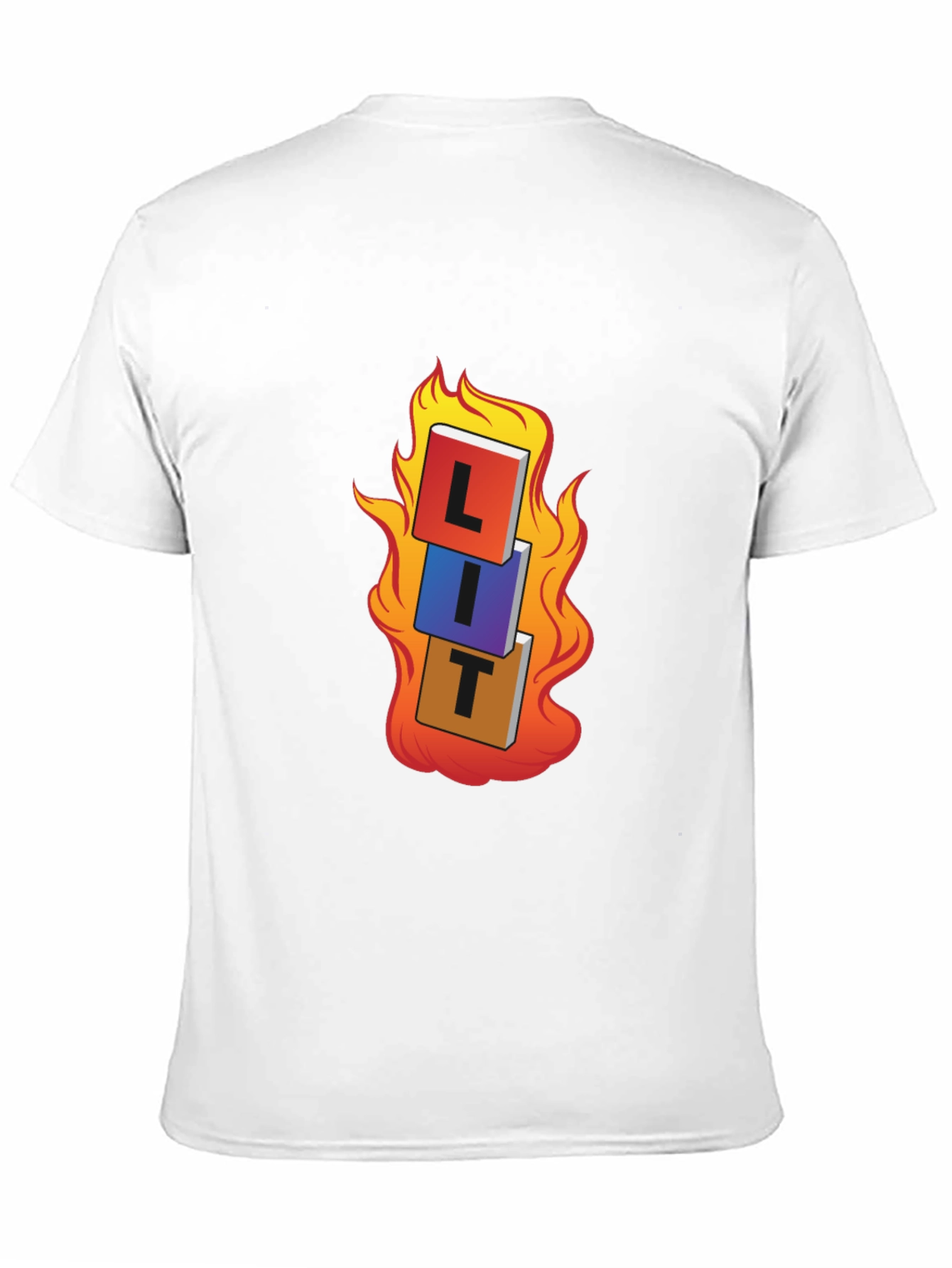 LIT T-Shirt - On Fire Graphic Tee